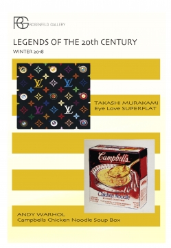 Murakami/Warhol Legends of 20th Century installation view