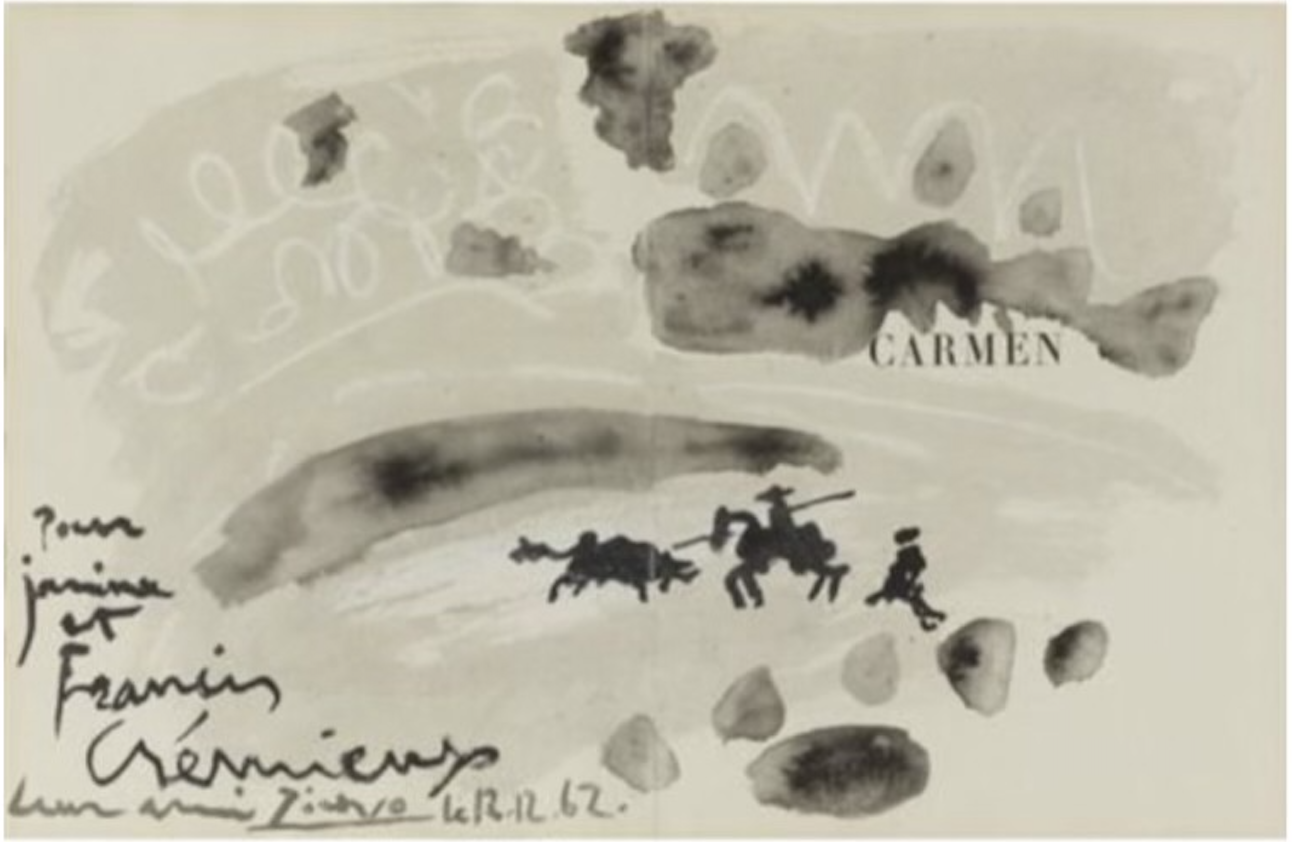 Scene De Tauromachie