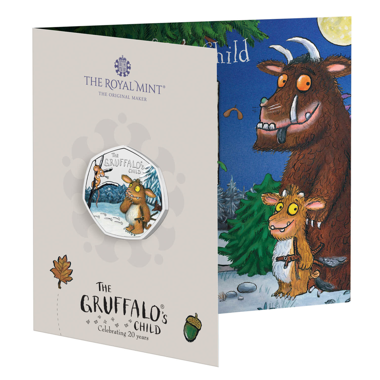 2024 The Gruffalo's Child 50p - Coloured Royal Mint Pack