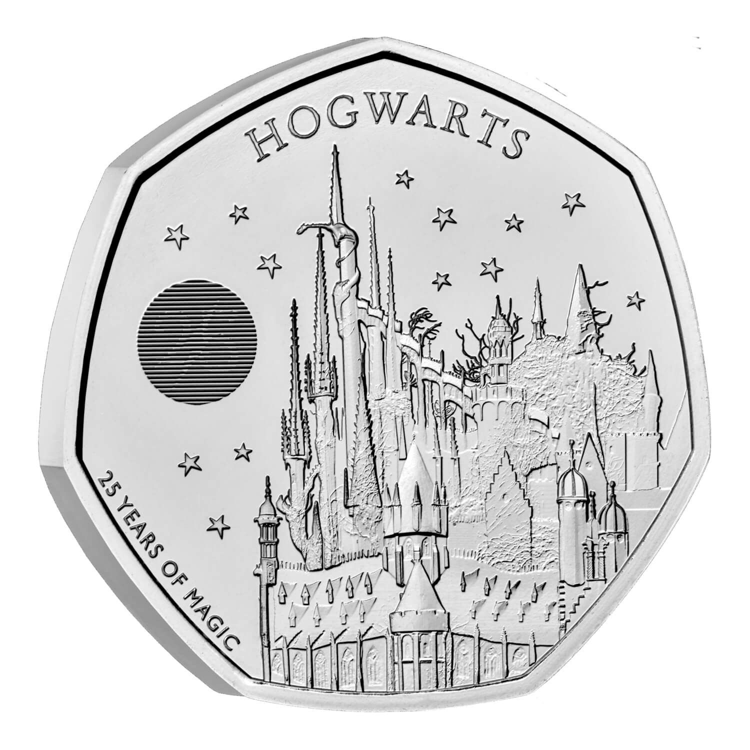 2023 Hogwarts School 50p coin