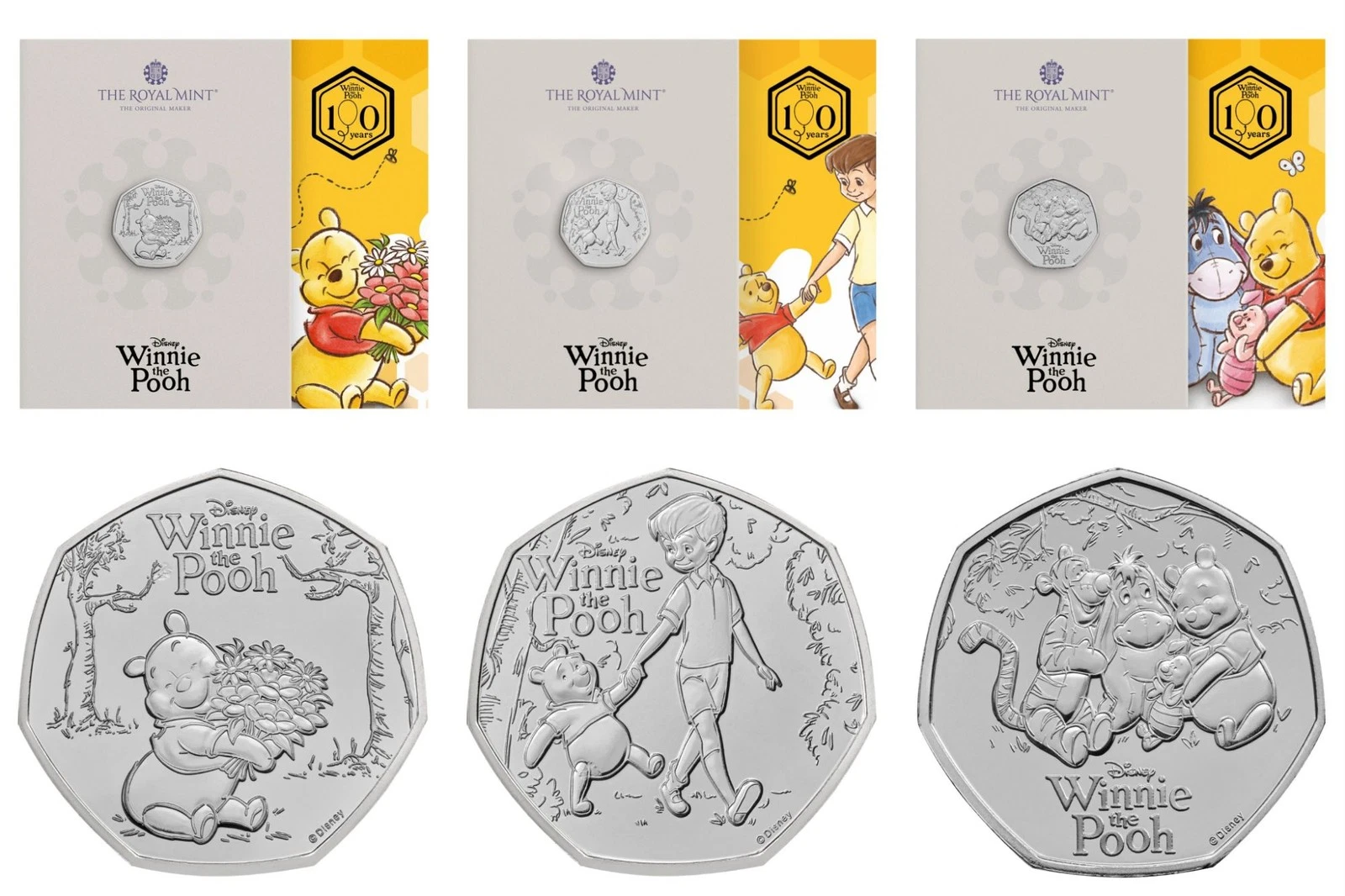 2026 Winnie the Pooh 50p Collction