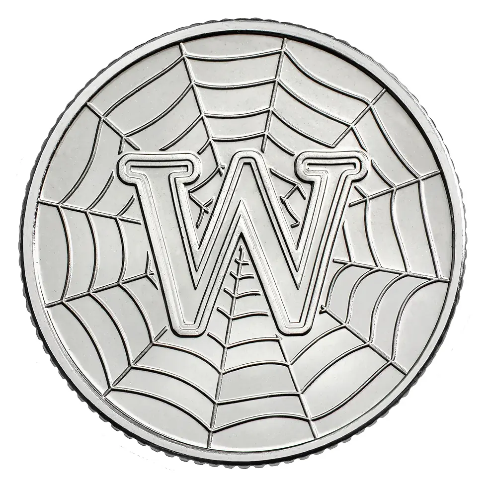 Miniaturbild: Letter W 10p coin - world wide web