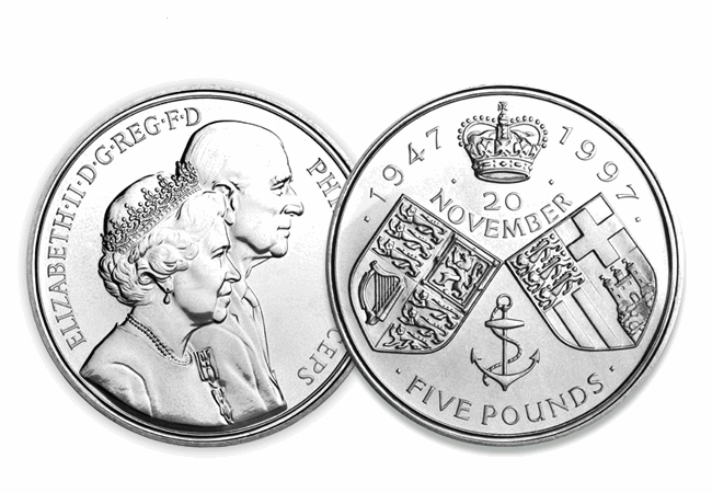 1997 Golden Wedding Anniversary £5