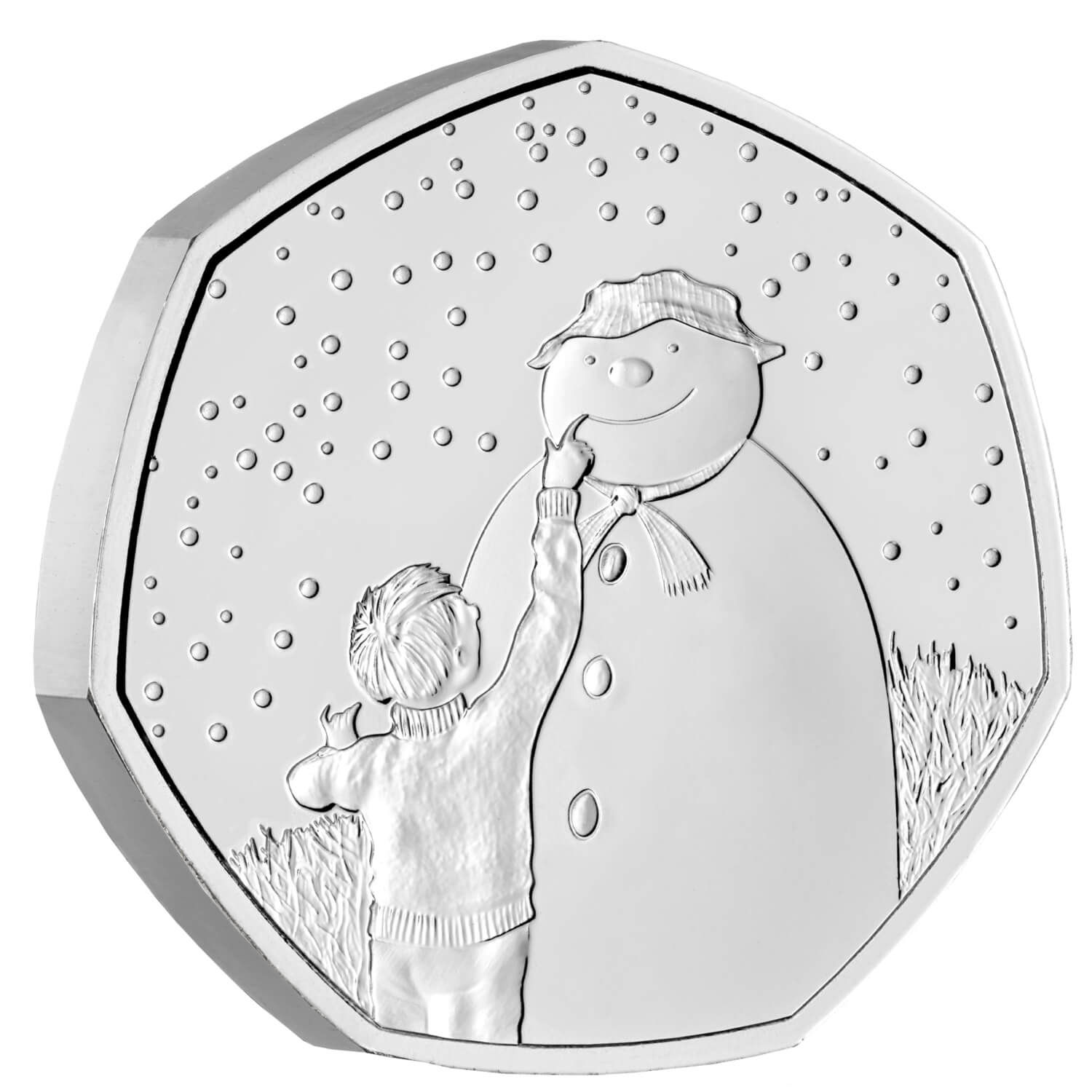 2021 The Snowman 50p Coin