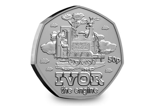 Miniatura: 2025 Guernsey Classic Children's TV Shows 50p Five Coin Set