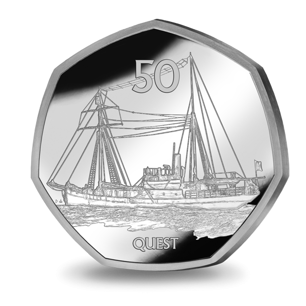 Miniaturbild: 2020 – 2022 Pobjoy Mint Tall Ships 50p Collection (10 Coin set) BUNC