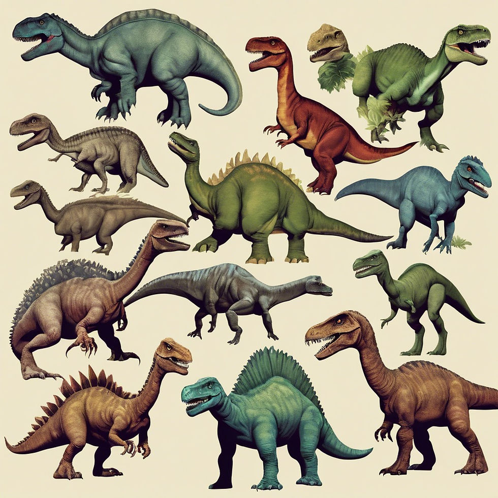 various multiple dinosaurs .jpg