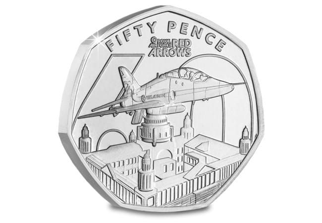 Miniaturbild: 2024 Jersey Red Arrows 50p Set of 5