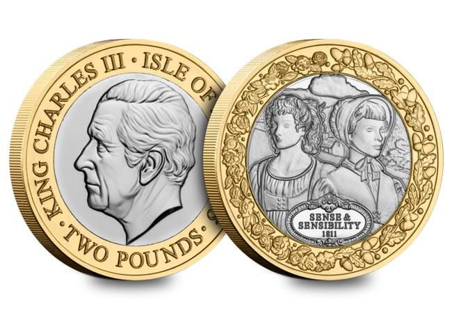 Miniatura: 2025 Isle of Man Jane Austen £2 set of 3