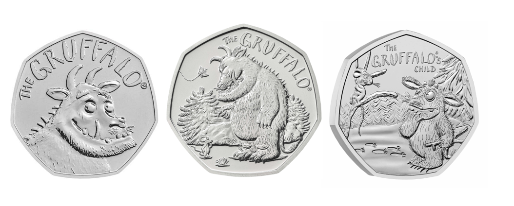The Gruffalo 50p - Three Coin Set