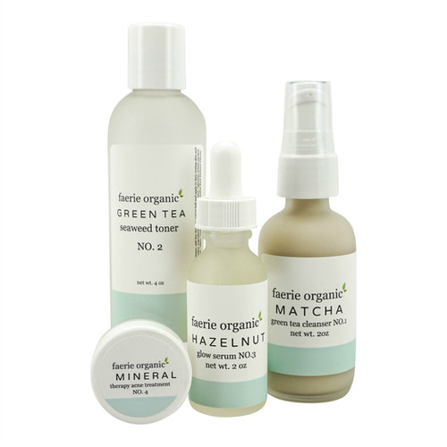 matcha green tea skincare kit (acne/oily)