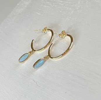 Thumbnail: Umi Hoop Earrings