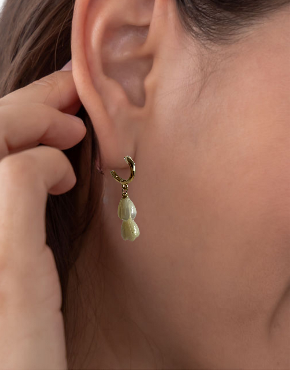 Thumbnail: Kaiulani Double-Pikake Earrings