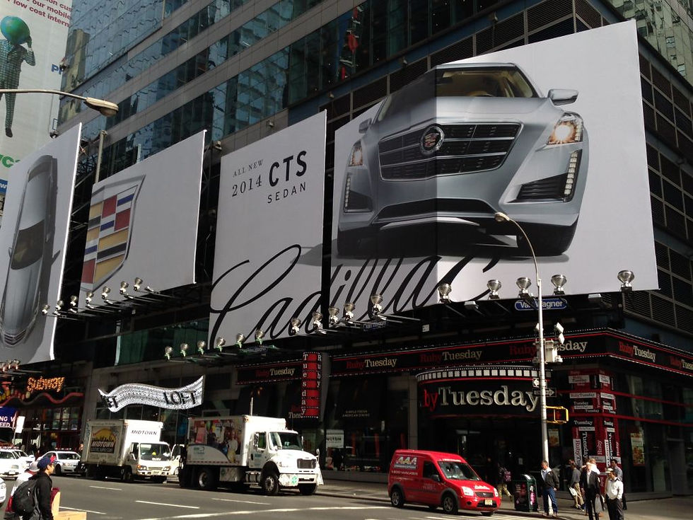 Cadillac CTS Times Square Tower (9)