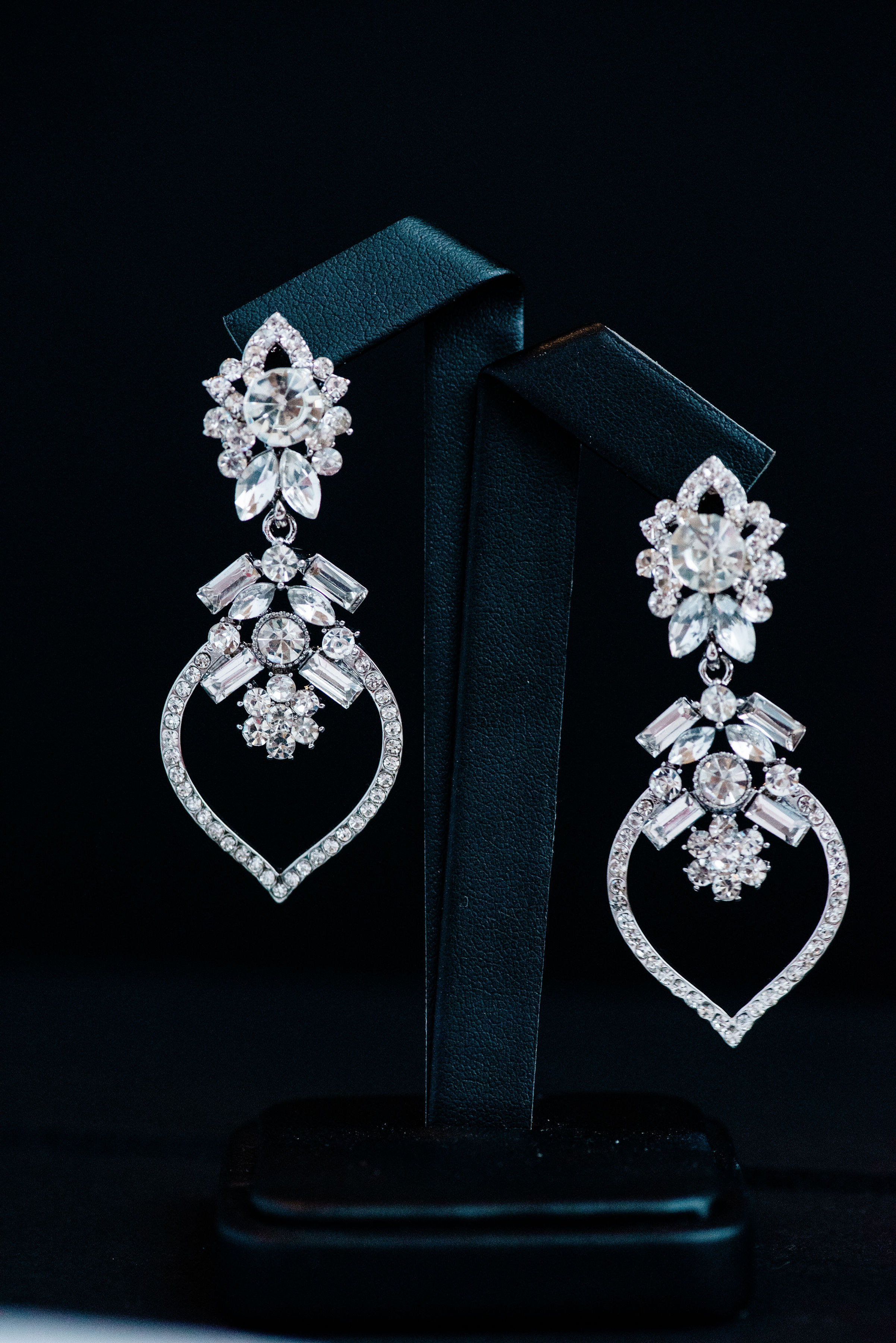 Clear SnowBell Earrings