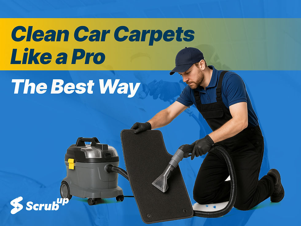 The Best Way to Clean Car Carpets Like a Pro