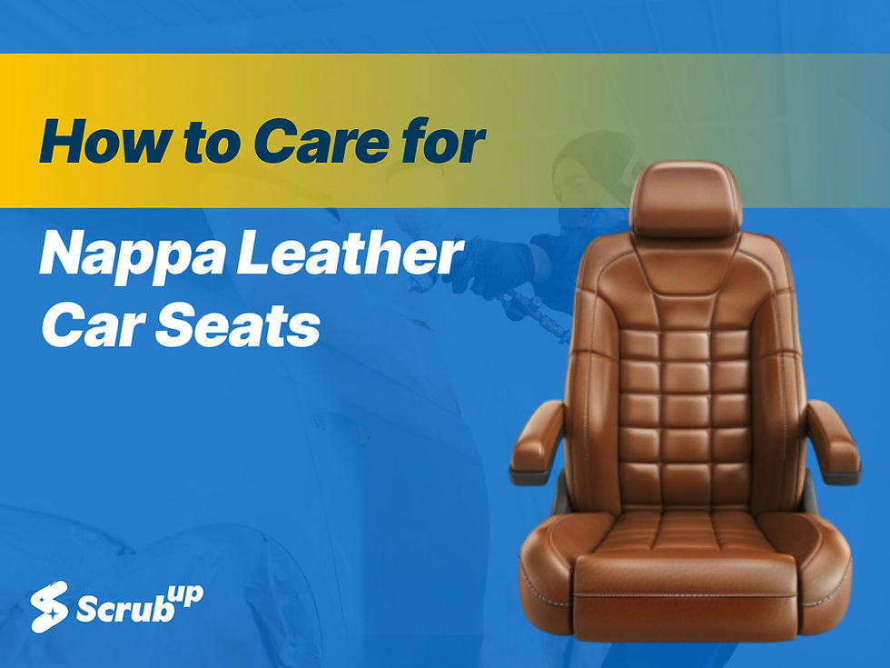 How to Care for Nappa Leather Car Seats – Complete Guide