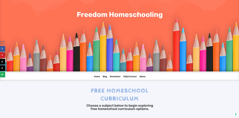 Freedom Homeschooling