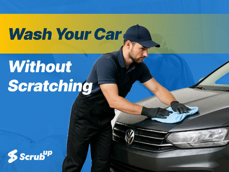How to Wash Your Car Properly Without Scratching