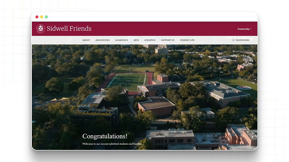 Sidwell Friends School, Washington, DC