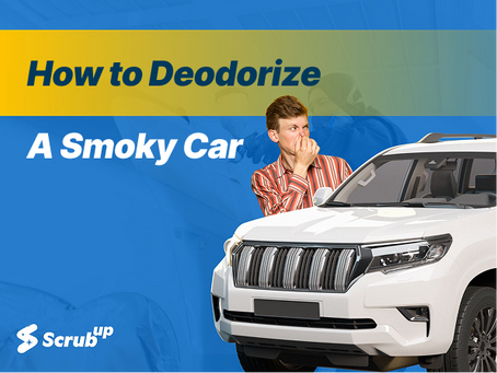 How to deodorize a smoky car