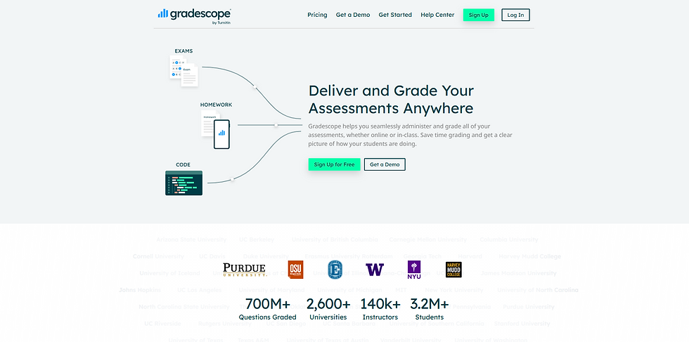 Gradescope (by Turnitin)