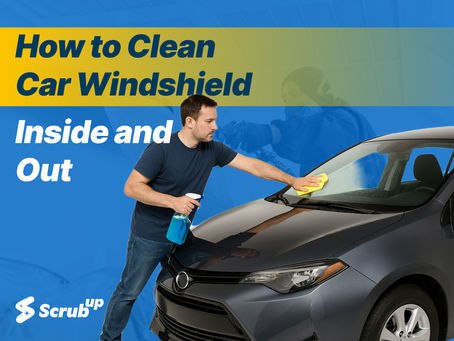 How to Clean Car Windshield Inside and Out