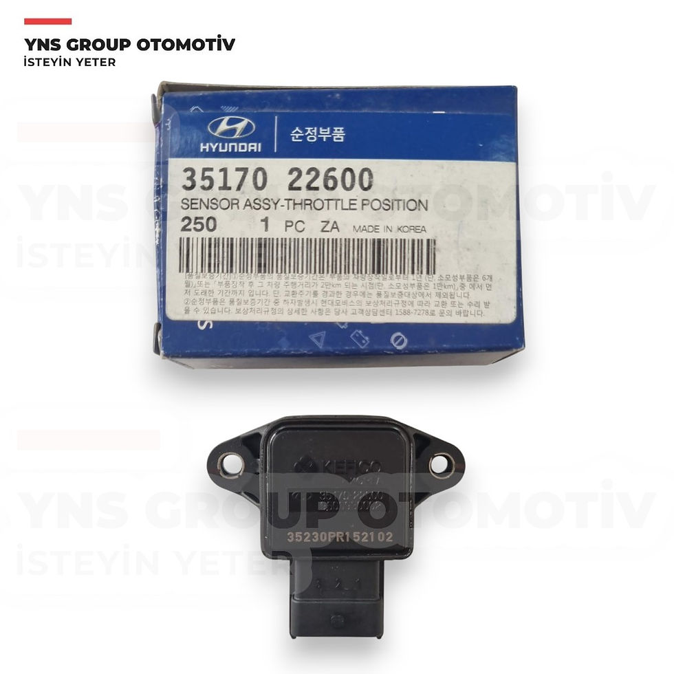Küçük resim: Accent Getz Elantra Cerato Gaz Kelebek Sensörü (Potansiyometre) Hmc - 3517022600