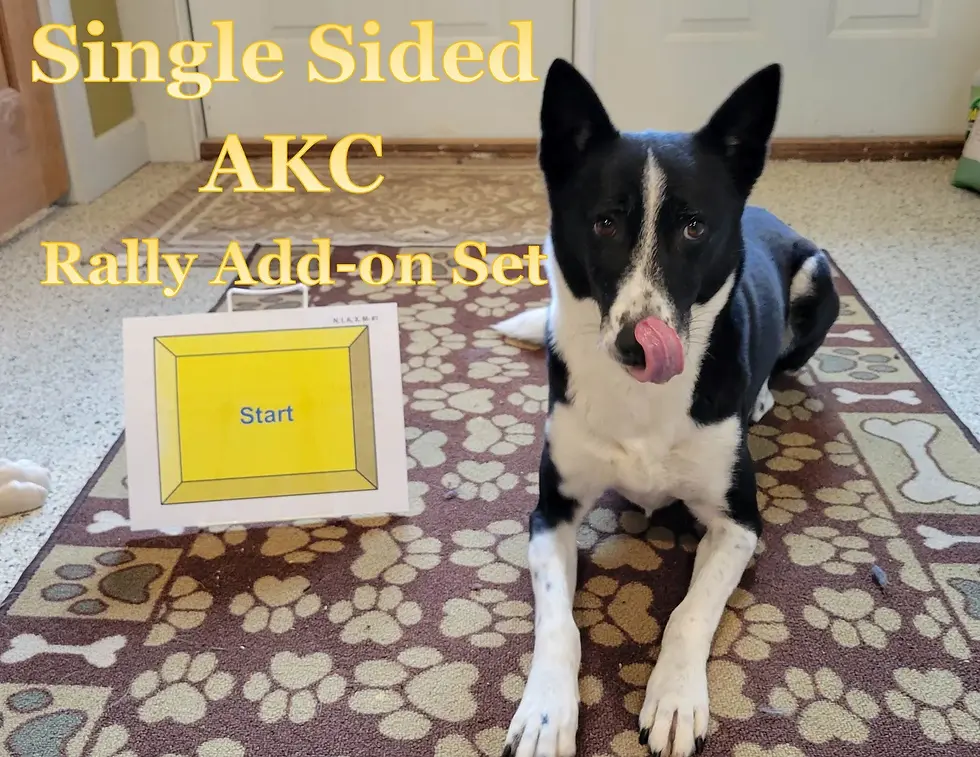 AKC Rally MASTER Add-On Set
