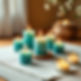 candles and relaxing therapy including yoga in turquoise and gold.jpg