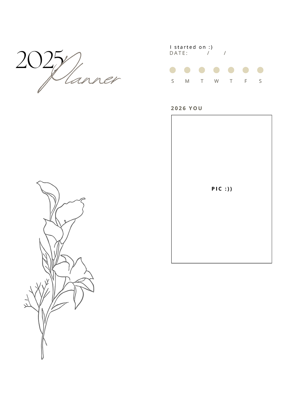 2025 PLANNER