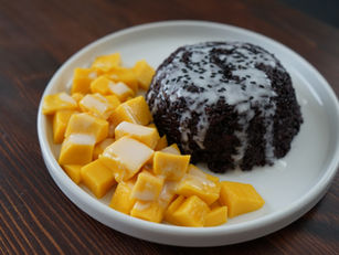 Mango and Black Sticky Rice