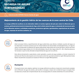 Recarga de aguas subterráneas 