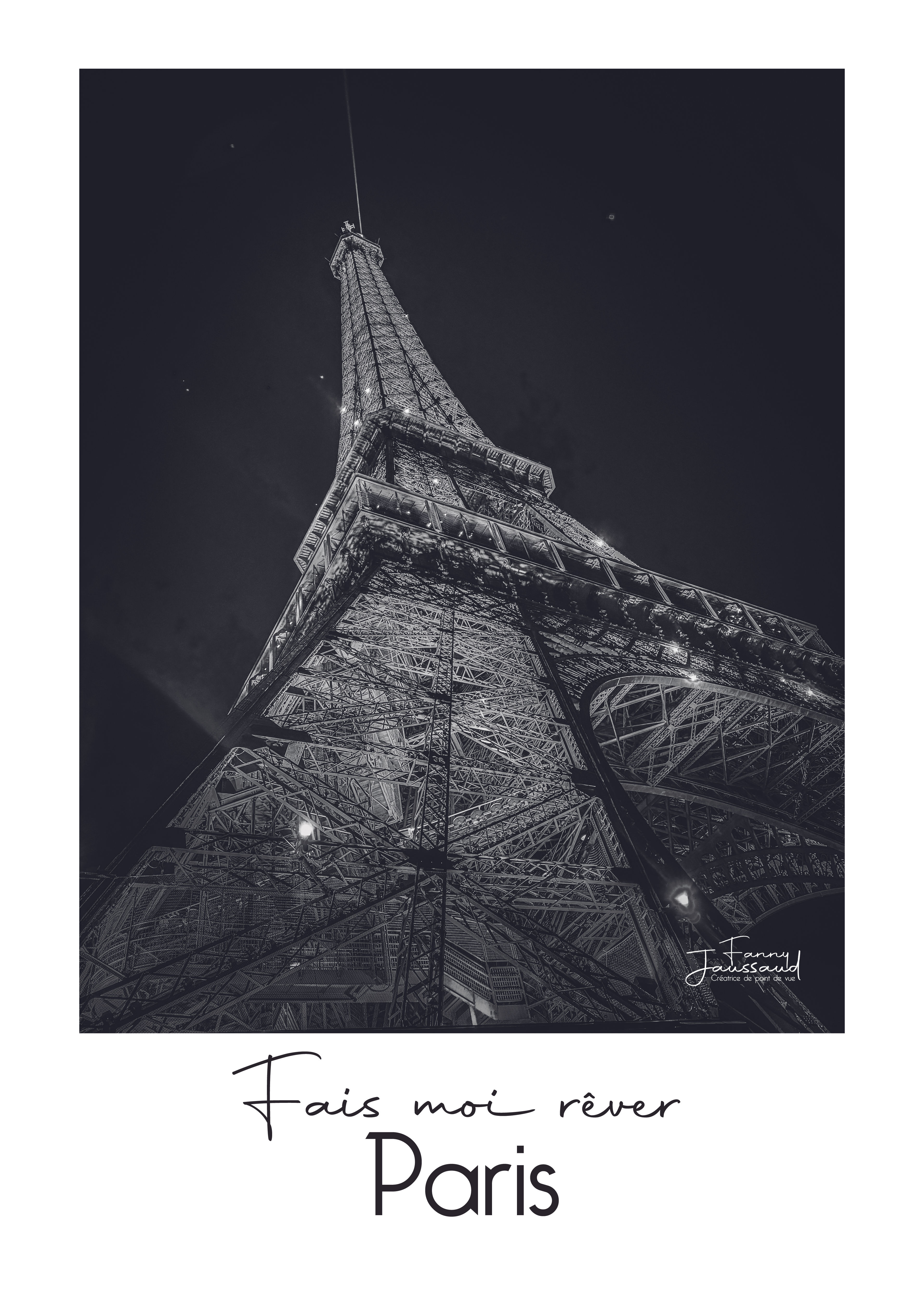 Affiche Paris - Fais moi rêver