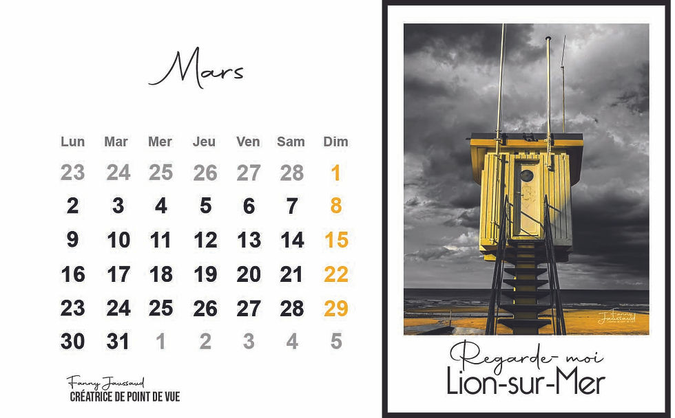 Miniature : Calendriers Côte de nacre 2026