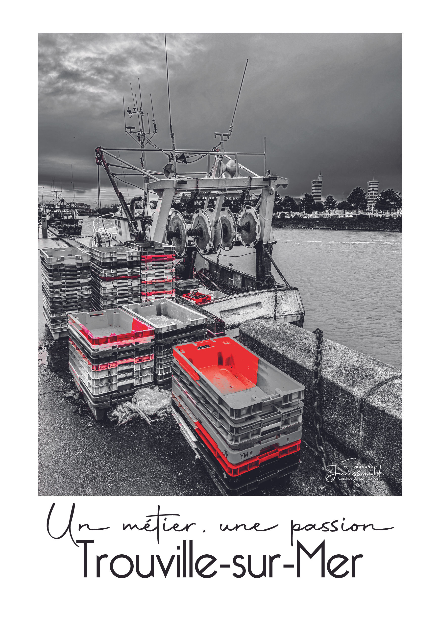 Affiche Trouville-sur-Mer /Un métier, une passion