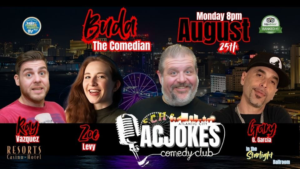 Buda The Comedian & Special Guests | 8/25/25 - 8PM