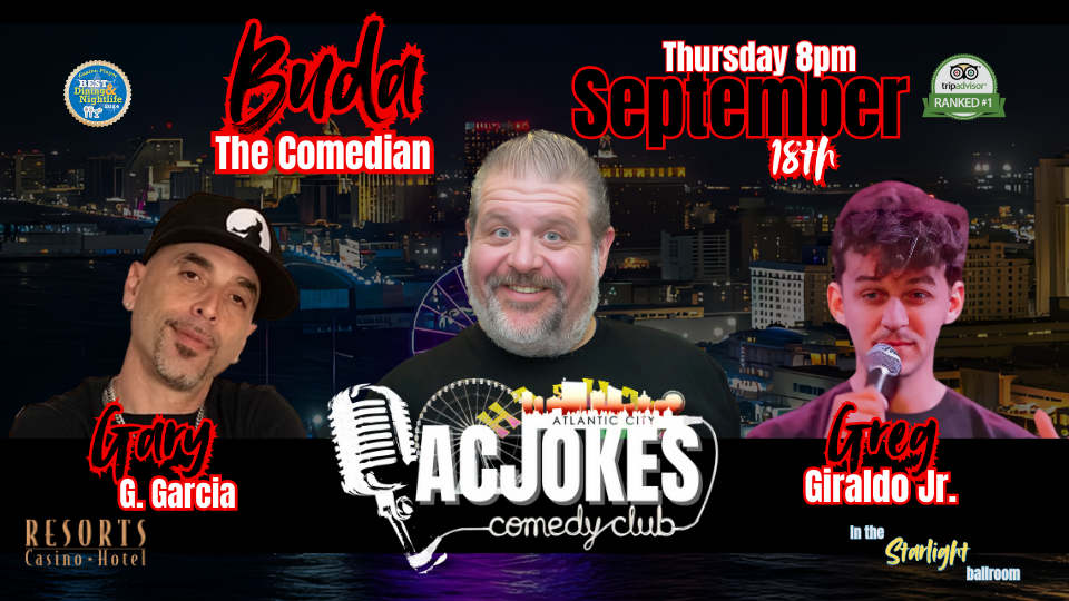 Buda The Comedian & Special Guests | 9/18/25 - 8PM