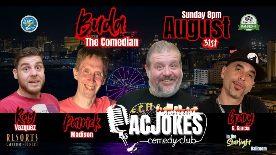 Buda The Comedian & Special Guests | 8/31/25 - 8PM
