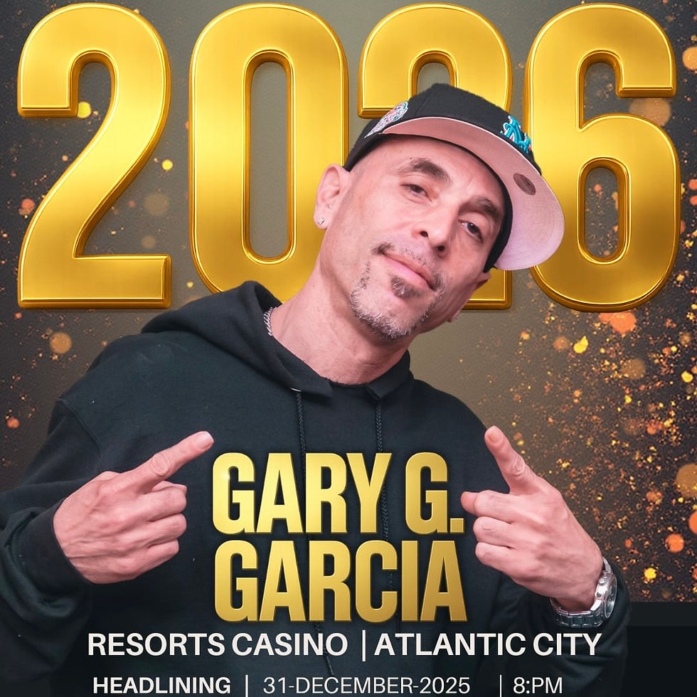Gary G Garcia & Special Guests | 12/31/25 - 8PM