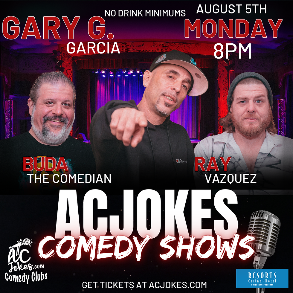 Gary G Garcia & Special Guests | 8/5/24 - 8PM