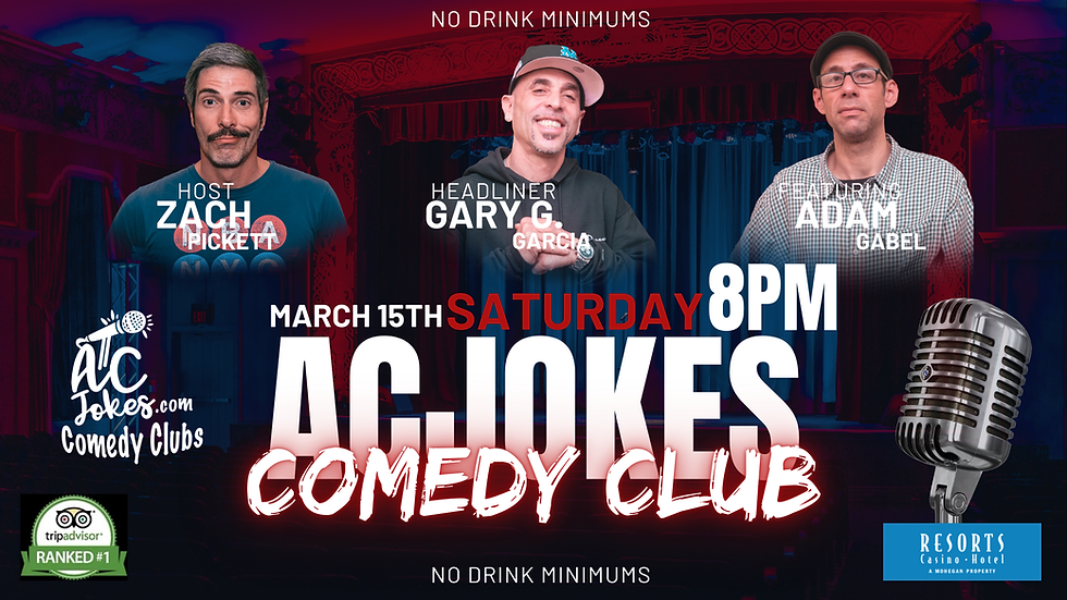Gary G Garcia & Special Guests | 3/15/25 - 8PM