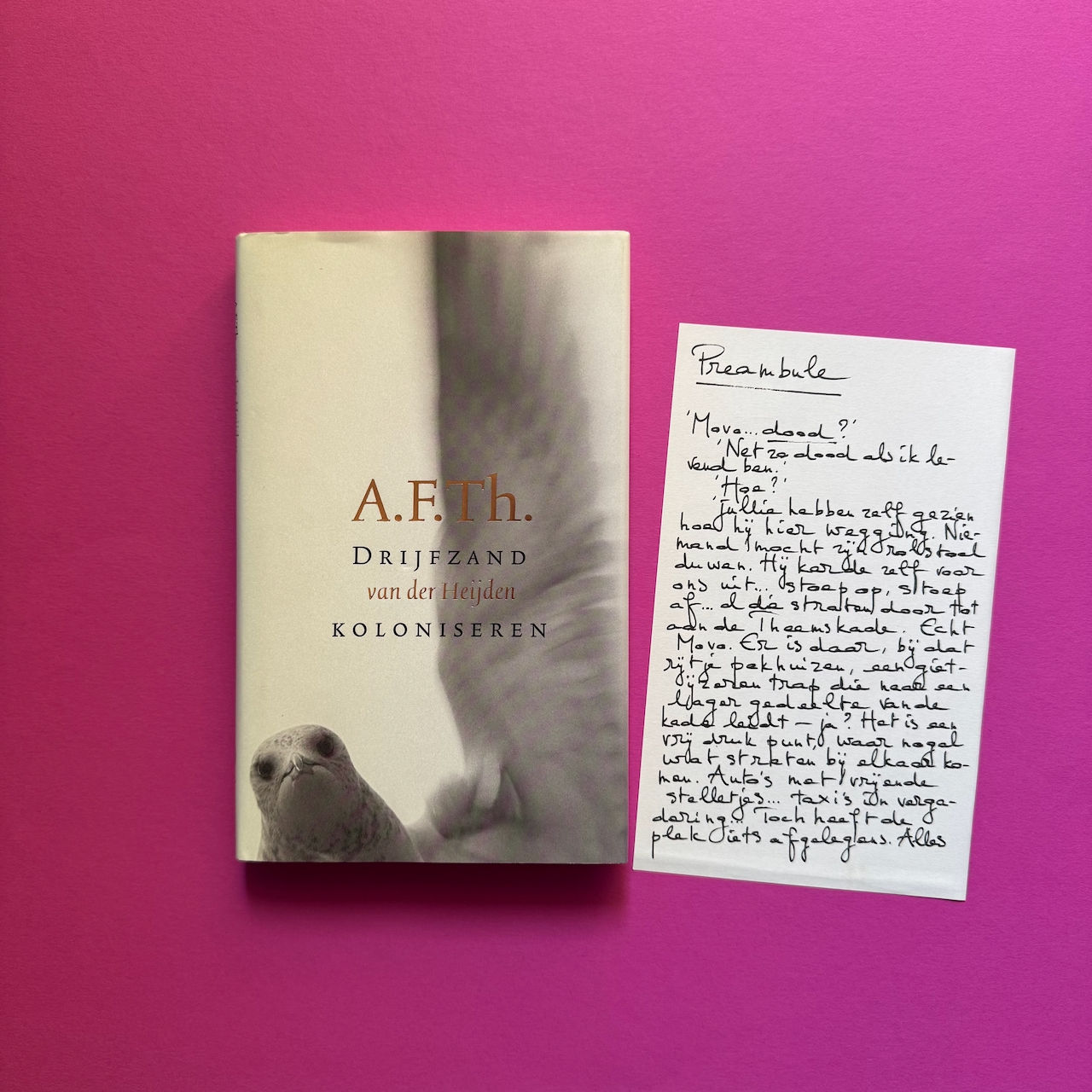 A.F.Th. van der Heijden, Drijfzand koloniseren