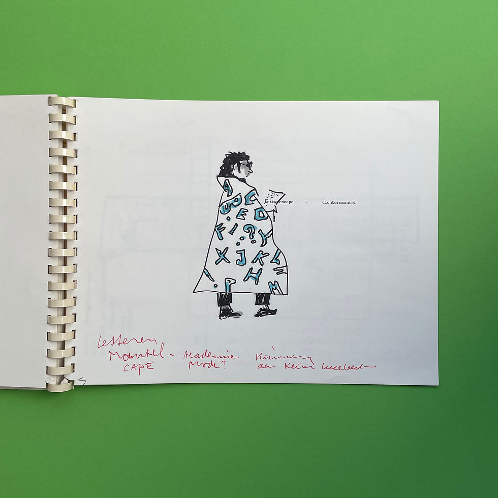 Thumbnail: Mathieu Ficheroux, Schetsboek voor Poetry International