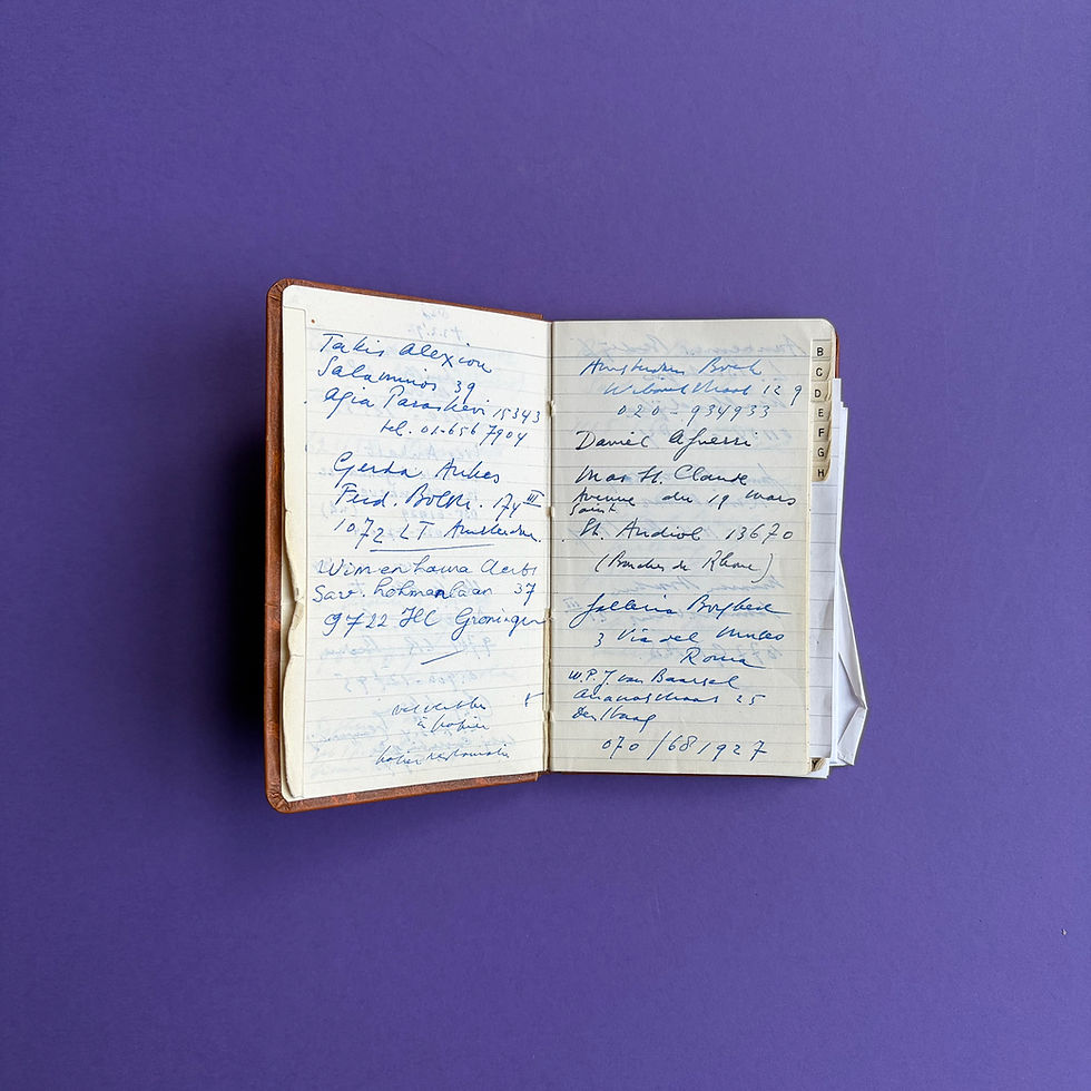 Thumbnail: Hans Warren, Adresboek