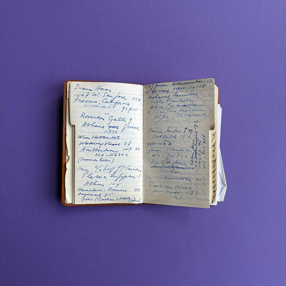 Thumbnail: Hans Warren, Adresboek