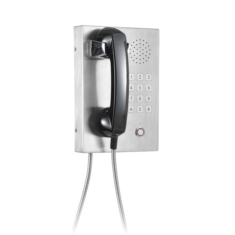 Miniature : Stainless Wall-mounted Speed Dial Phone