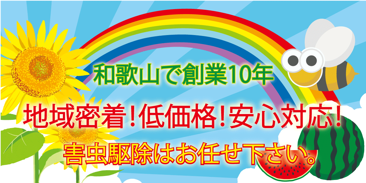 スズメバチ駆除はお任せ下さい