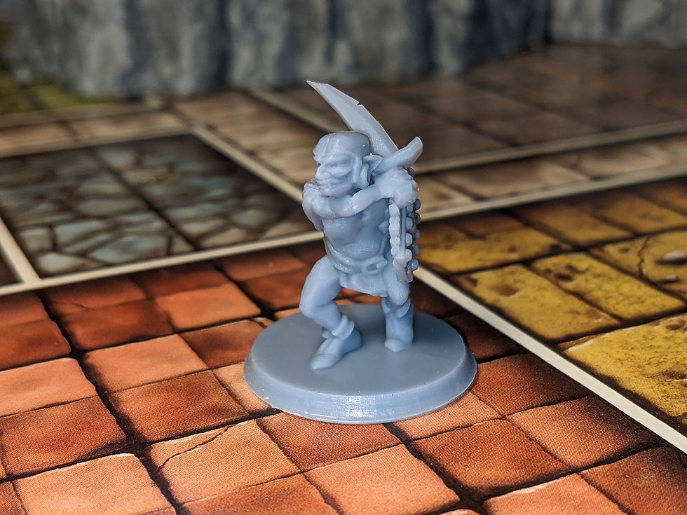goblin sabre modèle 1 figurine imprimée