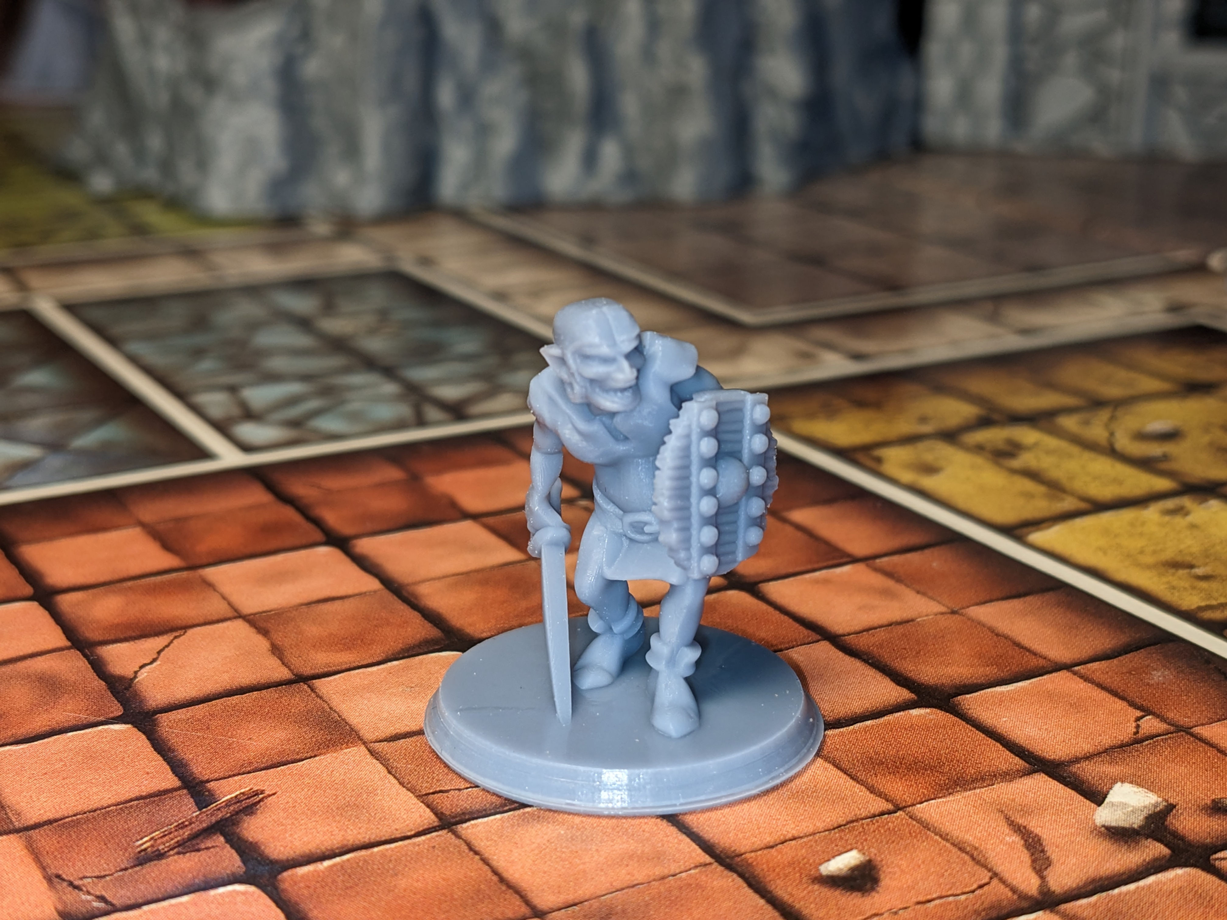 goblin sabre modèle 2 figurine imprimée